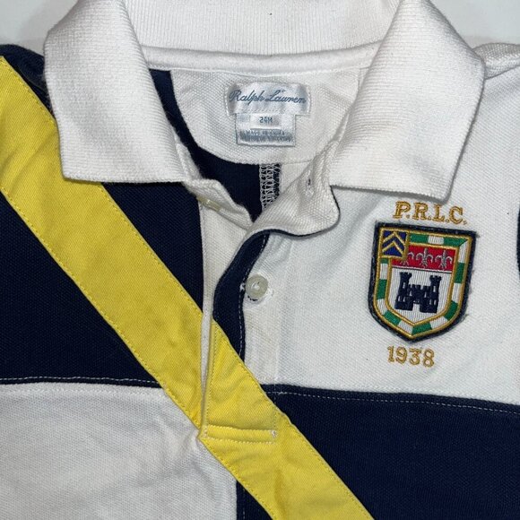 Ralph Lauren Polo Shirt Boys 24 M 100% Cotton Multicolour Kids Toddlers - Picture 2 of 8